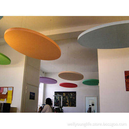 acoustic foam colorful ceiling baffle